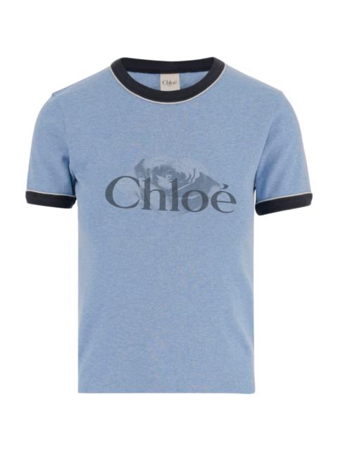 Chloé Cotton T-shirt With Logo
