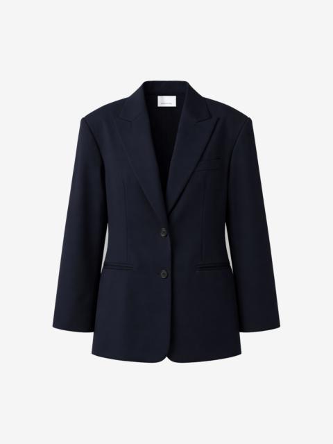 The Frankie Shop Canmore Double Vent Blazer - Navy