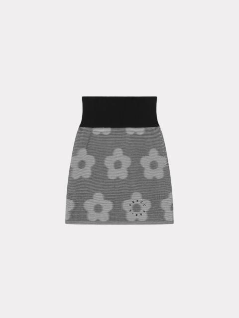 KENZO Flower Spot reversible mini skirt