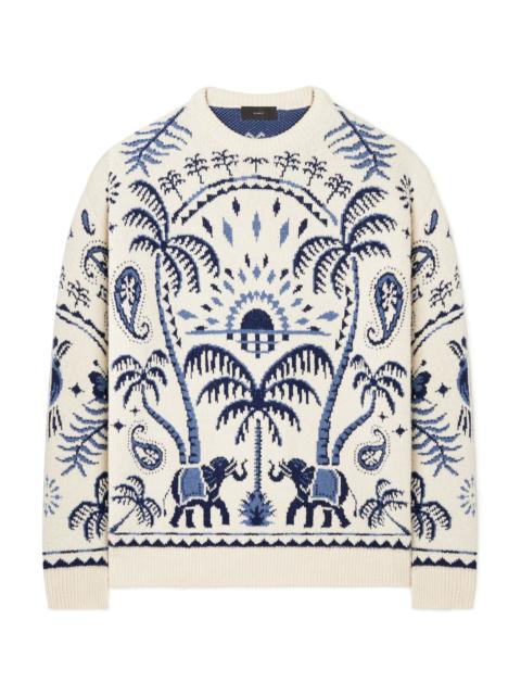 Alanui Lush Nature Foulard Sweater