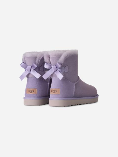 UGG ® Women's Mini Bailey Bow II Water-Resistant Boot in Warm Lilac