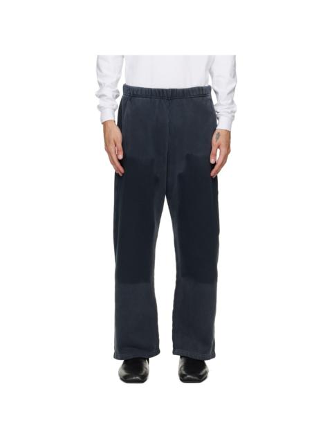 LES TIEN Black Heavyweight Carpenter Workwear Sweatpants