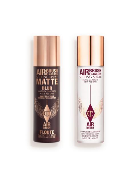 Charlotte Tilbury AIRBRUSH FLAWLESS SETTING SPRAY DUO Face Kit