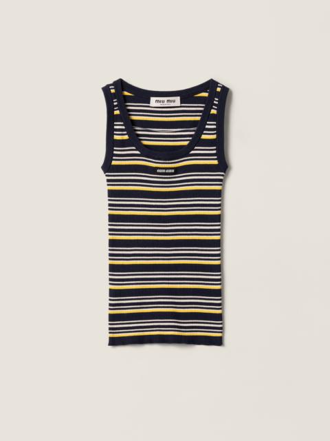 Miu Miu Cotton tank top