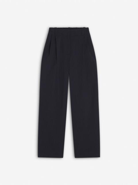 Maison Kitsuné ELASTICATED CASUAL PLEATED PANTS