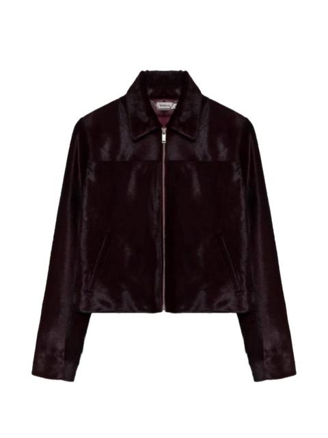 SIMKHAI Daria calf-hair jacket