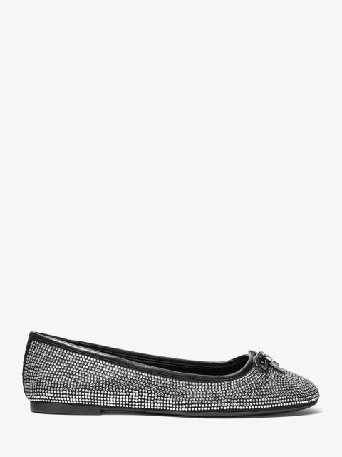MICHAEL KORS Savannah Embellished Ballet Flat