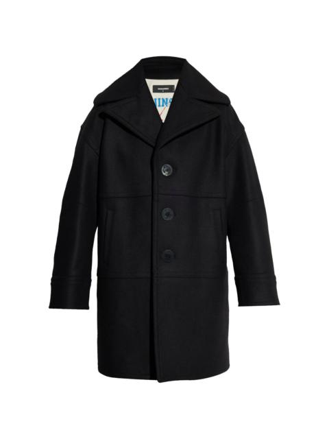 notched-lapels coat