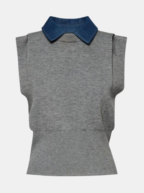 STEVE MADDEN KELSON SWEATER CHARCOAL