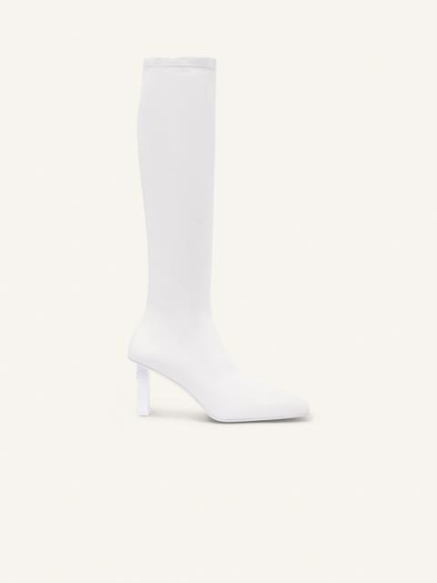 BOOTS AC CHARM IN STRETCH FAUX LEATHER