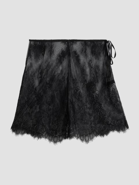 KIKI DE MONTPARNASSE Women's High Summer Sabine Lace Bermuda Shorts - Black