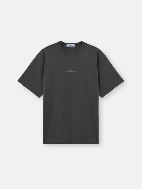 Stone Island 22258 24/1 COTTON JERSEY 'OLD' EFFECT