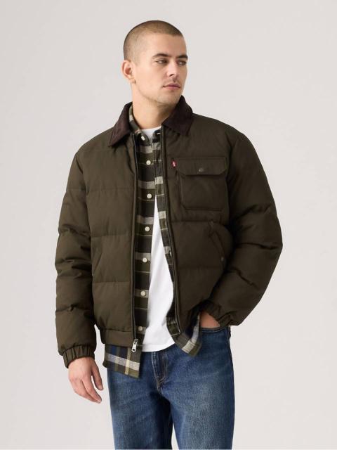 Levi's QUILTED DEPOT JACKET WITH CORDUROY COLLAR