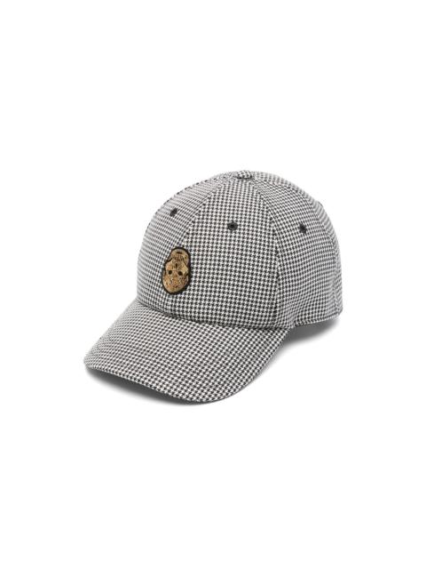 Alexander McQueen dogtooth baseball cap