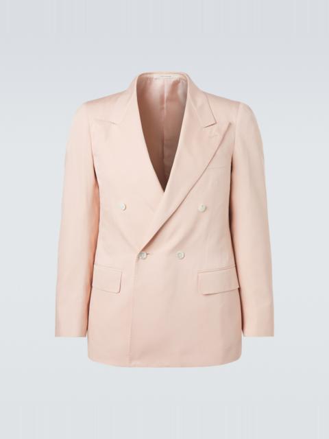 UMITBENAN Richard double-breasted silk blazer