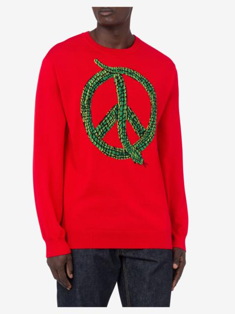Moschino LUNAR NEW YEAR WOOL PULLOVER