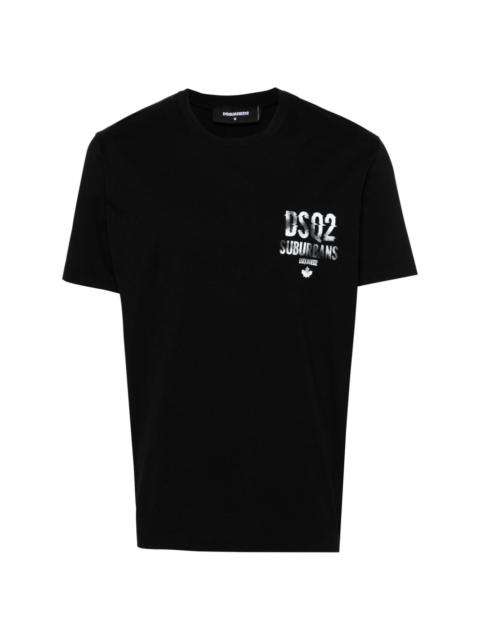 logo-print cotton T-shirt