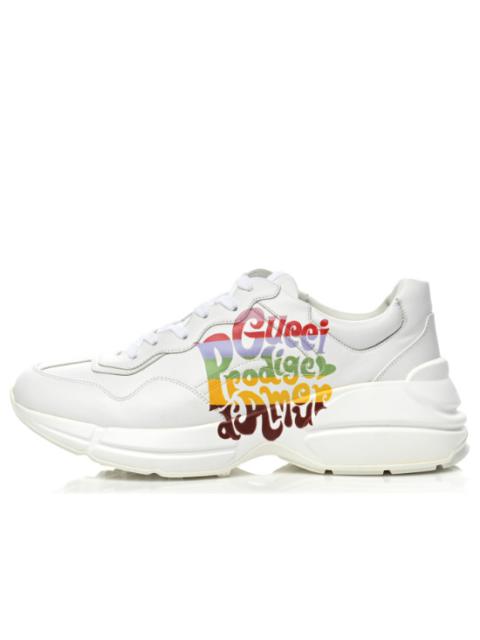 GUCCI Gucci Rhyton Apollo Calfskin Prodige D'Amour 'Great White' 645035-DRW00-9014