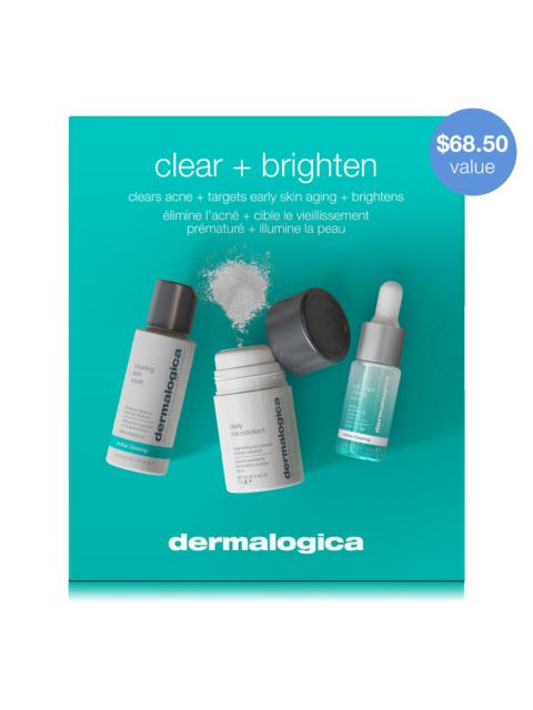Dermalogica clear and brighten kit