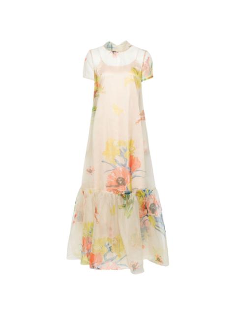 STAUD Calluna floral-print maxi dress