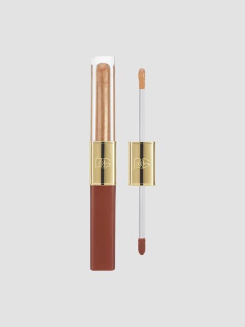 Dolce & Gabbana Make It Double High-Shine Lip Gloss - 04 Caramel