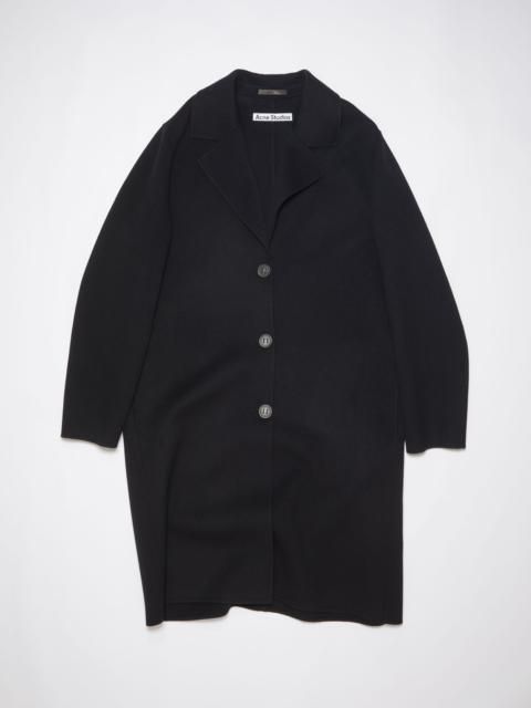 Acne Studios Single-breasted coat - Black