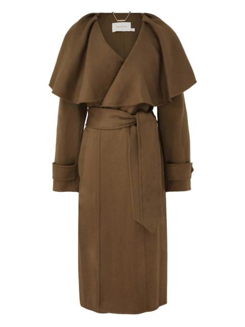 Zimmermann CRUSH LONG CAPE COAT