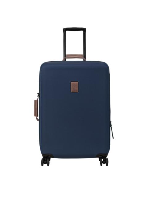 Boxford L Suitcase Blue - Recycled canvas
