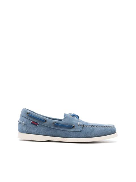 SEBAGO calf suede 클래식 보트 신발