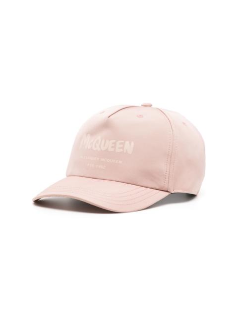 Alexander McQueen logo-print baseball cap