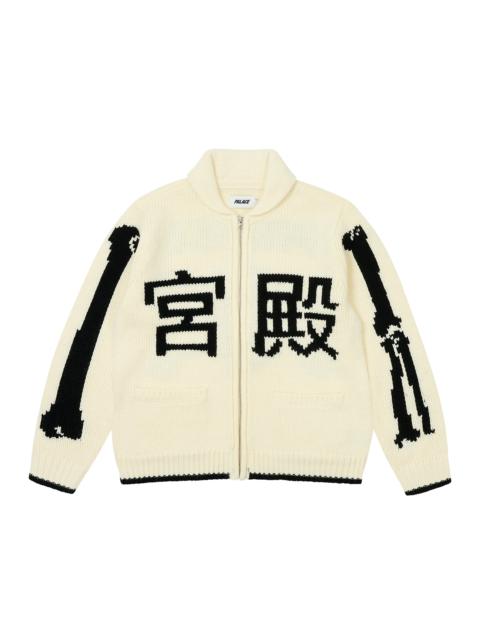 PALACE BONES COWICHAN KNIT SOFT WHITE