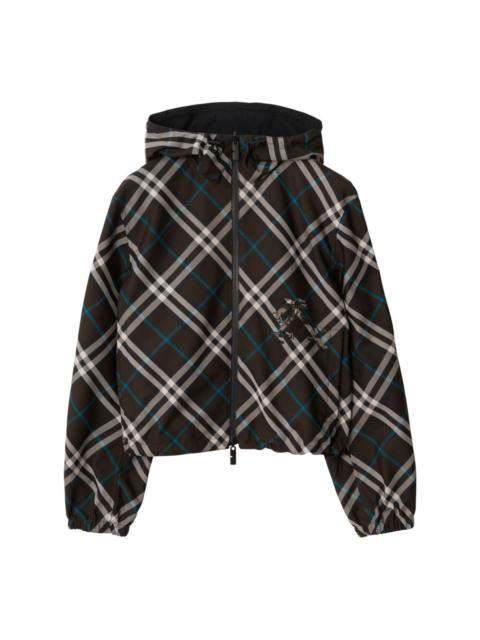 Burberry reversible checked jacket