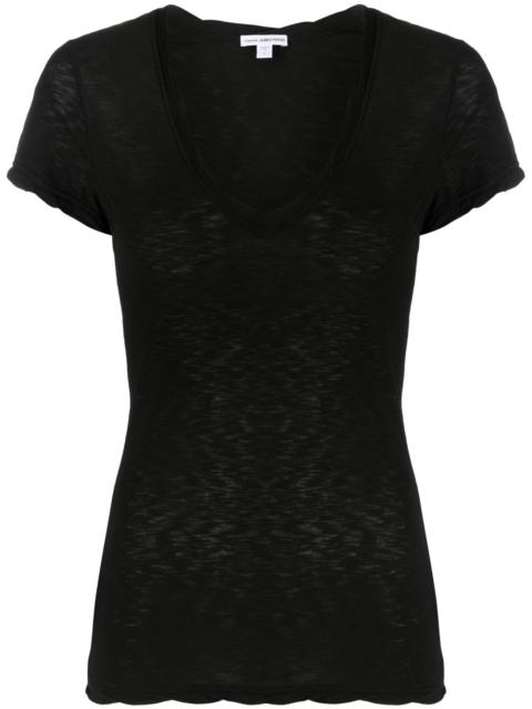 JAMES PERSE slub cotton T-shirt