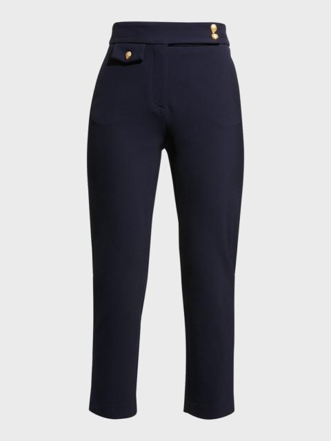 VERONICA BEARD Renzo Straight Crop Pants