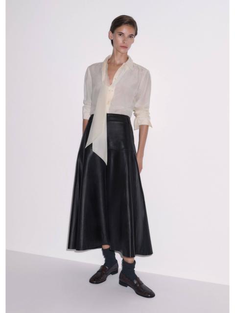 ME+EM Luxe Flare Maxi Skirt