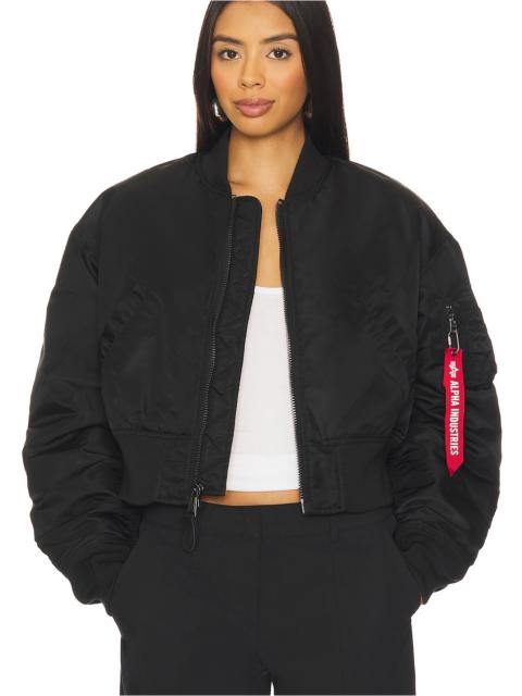 ALPHA INDUSTRIES Ma-1 Cropped Flight Jacket