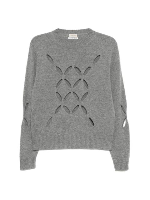 STEFAN COOKE slashed jumper | REVERSIBLE