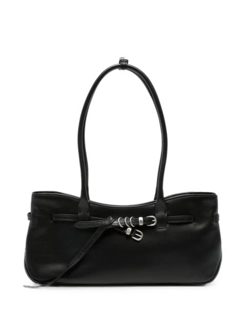MARGESHERWOOD Margesherwood Buckled Leather Shoulder Bag