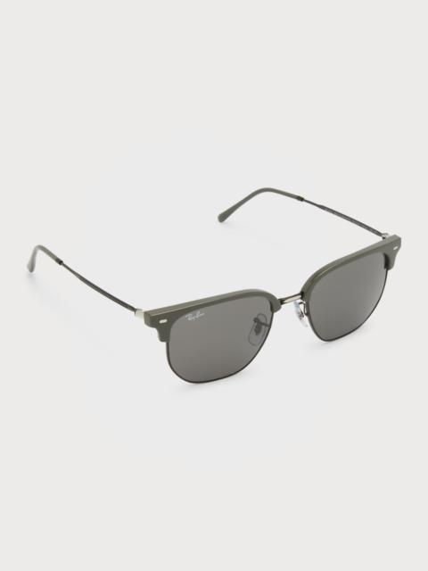 Ray-Ban Men's Half-Rim Square Sunglasses