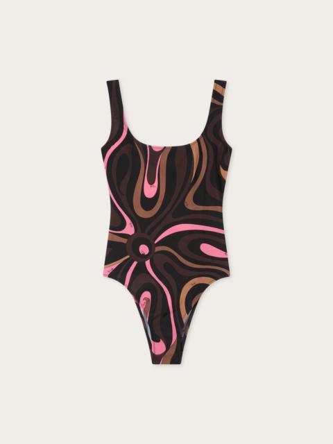 PUCCI MARMO PRINT SWIMSUIT