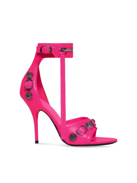 BALENCIAGA Women's Cagole 110mm Sandal  in Fluo Pink