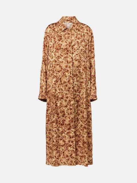 Dries Van Noten Leopard-print coat