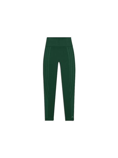adidas adidas Ivy Park Circular Knit 3-Stripes Tights Dark Green