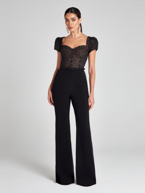 NADINE MERABI Tamara Black Jumpsuit