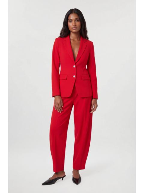 KAREN MILLEN Polished Compact Rounded Tailored Trouser