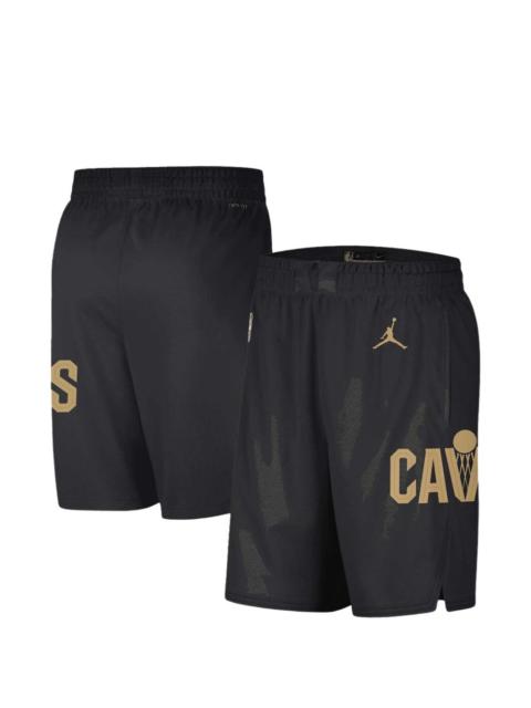 Jordan NBA Cavs logo-print shorts