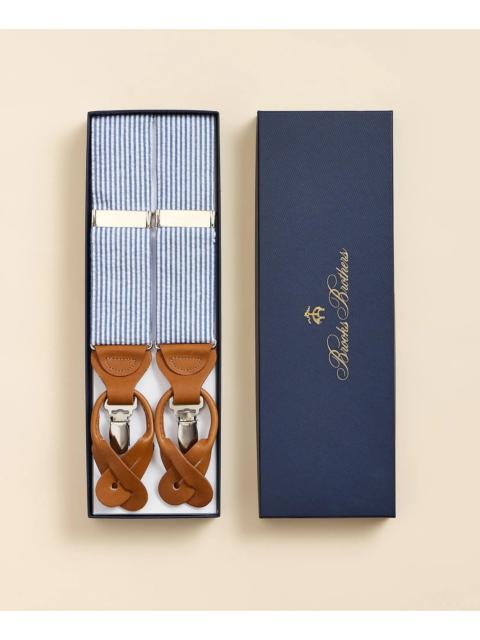 Brooks Brothers Seersucker Suspenders
