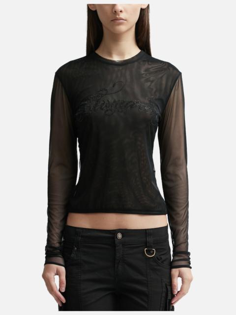 Blumarine TULLE T-SHIRT