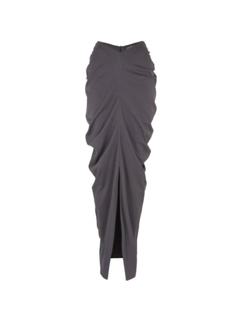 cortana Kaz gathered maxi skirt