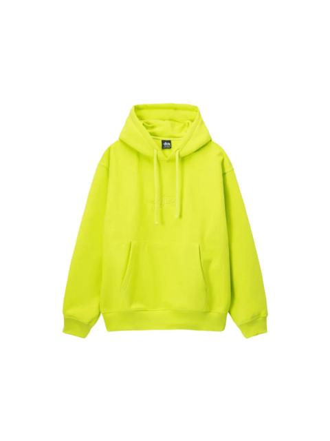 Stüssy Stussy Stock Logo Applique Hoodie Keylime